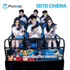 30-90 minuten 7D Filmtheater Hydraulisch Platform Interactieve Motion Race Simulator