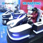Één zet van de Simulator het Hete Vr van 9D VR de Simulatorauto Drijven Rennend voor VR-Spelcentrum