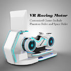 220V witte kleuren multiplayer oog-vangst verschijningsauto het Drijven Vr Simulatormotorfiets die met deepon E3 rennen