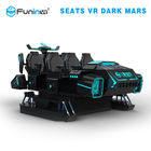 6 zetelsvr Donkere Mars 9D VR Simulator met Elektrisch Platform 1 Jaargarantie
