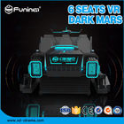 Aantrekkelijke Virtuele de Werkelijkheidssimulator van 9D, 6 Seater VR de Tankvorm van het Bioskooptheater