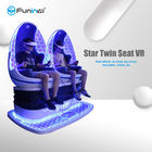 Blauw + Witte Simulator 2 van 9D VR Zetels met 3D Glazen van Deepoon E3