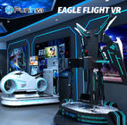 1260*1260*2450mm 9D VR Eagle Machine van het de Simulator2.0kw+200 Kg VR 360 de Vliegende Spel van de Vluchtbioskoop voor Pretpark