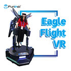 Geschatte Lading 150kg die de Bioskoop van Eagle Flight Simulator Virtual Reality/van 9D bevinden zich VR