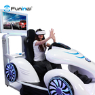 Van de het spelmachine VR van de FuninVR9d arcade de Raceautovr Mario kart Simulator met wit
