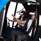VR Materiaal 720 Achtbaan 2 Speler 9D VR Arcade Machines Simulator van het themapark van Omwentelingsimmersive