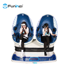 glazen van de machine 3d hoofdtelefoons van 9d VR 2 spelen van de de werkelijkheidssimulator van de zetels blauwe 9d bioskoop virtuele vr voor verkoop