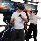 VR pretpark die vr schietend interactief spelequipement vr het lopen platformspel voor 2 spelers schieten