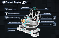Virtuele van de de Fabrieksprijs 9d van de Werkelijkheidsvr 9D Bioskoop 3d glazen 2 vr de bioskoop van het Spel9d simulador van het Zetels200kg VR Vermaak