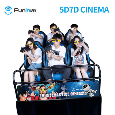 de materiële van de de Simulator 3D 4D 5D 6D Bioskoop van de metaal7d Cineme 5D Bioskoop Motie van de het Theaterfilm