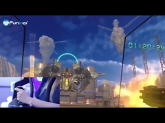 De Simulator Binnenhemel van Pretparkspelen 9D VR het duiken 360 VR Simulator