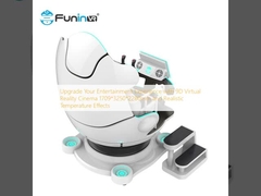 Verbeter uw entertainment ervaring met 9D Virtual Reality Cinema 1709*3250*2280mm en realistische temperatuur effecten