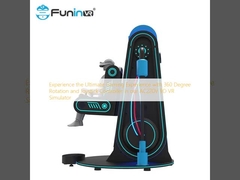 Ervaar de ultieme gaming ervaring met 360 graden rotatie en joystick controller in onze AC220V 9D VR Simulator