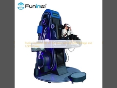 9D VR-simulator voor openbare gelegenheden met AC220V-spanning en 1,2 kW-vermogen