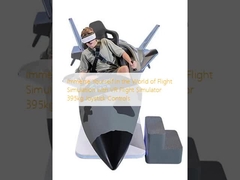 Dompel uzelf onder in de wereld van vluchtsimulatie met VR Flight Simulator 395kg Joystick Controls