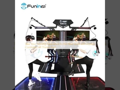 Breng je game-ervaring naar een hoger niveau met een VR-themapark bestuurd met een joystick