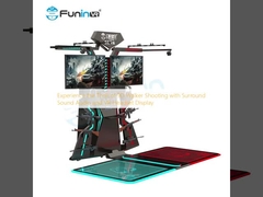 Ervaar de sensatie van 9D Walker Shooting met Surround Sound Audio en VR Headset Display