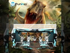 Ervaar de toekomst van entertainment met de 9D VR Dragon Rider 5 Seats Simulator op een dynamisch extreem themaplatform