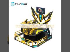 Revolutionize Your Entertainment Center with Our 9D VR Simulator Steel Metal 360 Degree Rotation Double Seats