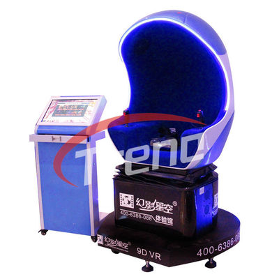 Verbazende Blauwe Virtuele de Werkelijkheidssimulator van 9D, VR-Goedgekeurd de Bioskoopce van de Spel9d Actie