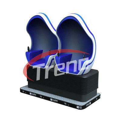 Blauwe Virtuele het Schieten 9D Actiebioskoop 360 Graad Roterend Touch screen HD 1080P