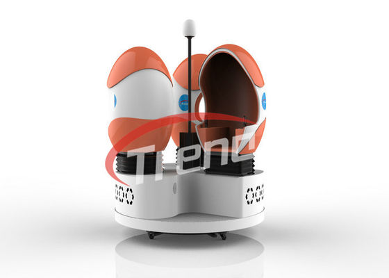 Het ruimtecapsuleei vormde Simulator Drie van 9D VR Seat met de Glazen van HK VR