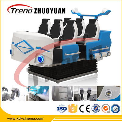 Toont Virtuele de Werkelijkheidssimulator Zes van de vermaakachtbaan 9D Zetels voor Auto