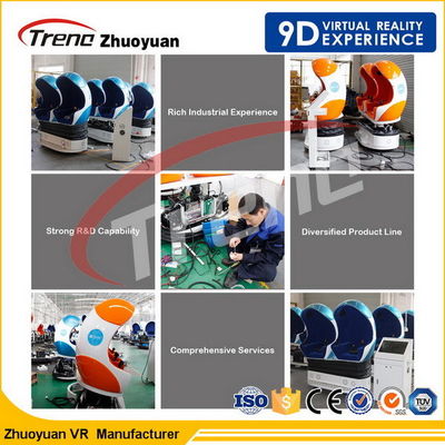 De Bioskoopsimulator Enig Seat van het winkelcentrumvideospelletje 9D met Roterend Platform 360 °