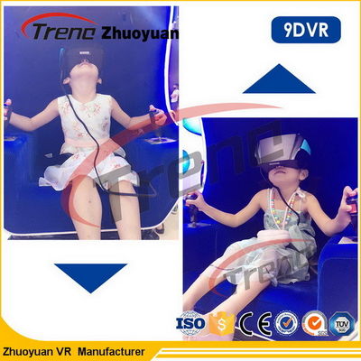 Online VR 9D de Bioscoop Drievoudige Stoel van het raceautospel 220 Volt 5500 watts