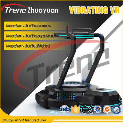 De interactieve Videospelletje Trillende VR Simulator met Virtuele Werkelijkheid zwemt Platform