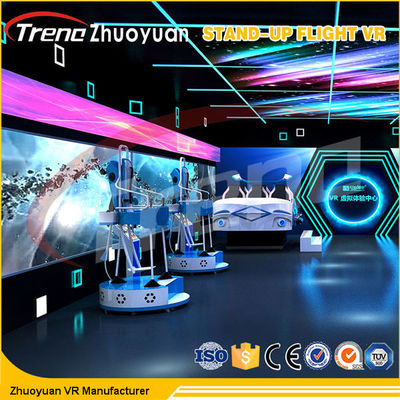 Commerciële Skydiving-Videospelletjetribune op de Certificatie van de Vluchtvr Simulator SASO