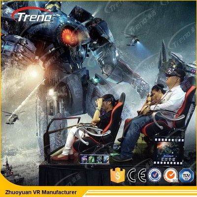 Aangepast 5D-Bioskooptheater 6 DOF Elektrisch Platform voor Winkelcentrum