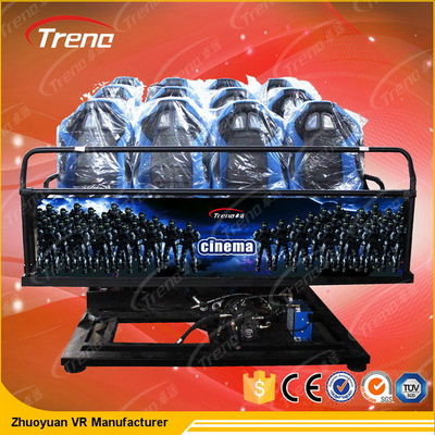Het Materiaal van de actie5d Bioskoop, 5D-Bioskooptheater met Dynamische Hydraulische Zetels