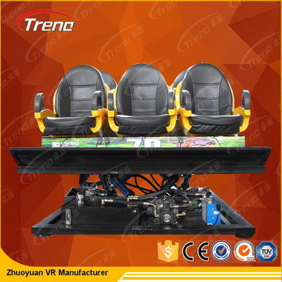 Binnenxd-Bioscoop, 6 DOF Elektrisch 7D Goedgekeurd Bioskoopmateriaal ISO 9001