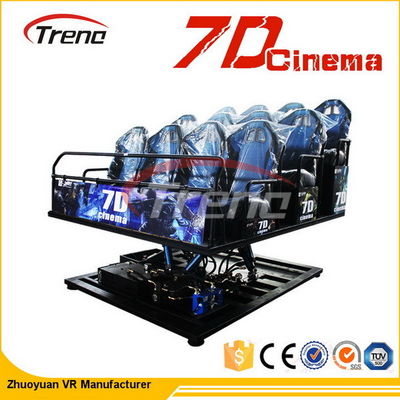 6 DOF het Vermaak7d Bioscoop van het Themapark met het Schermbeeldschermsysteem