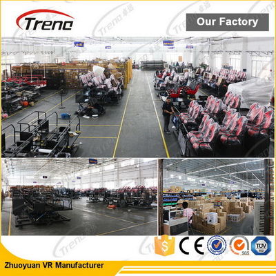 6 DOF het Vermaak7d Bioscoop van het Themapark met het Schermbeeldschermsysteem