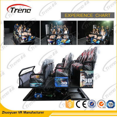 6 DOF Kanon die Stereo7d-Bioskoopsimulator met 3D VR-Hanger 2.25KW 220V schieten