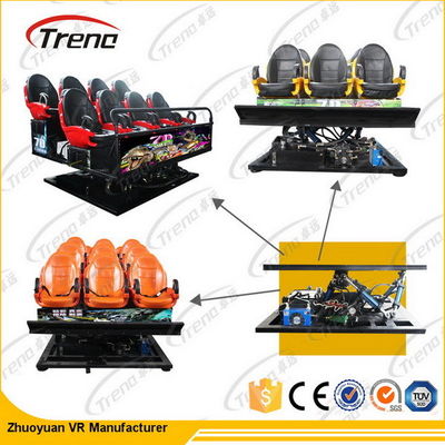 Bioscoop van de winkelcomplex de Interactieve Motie 7D met 6 DOF Elektrisch Platform