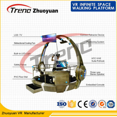 De zwarte Simulator van de de Leurder Virtuele Wereld van het Themapark Dynamische met Dynamische Gevolgen