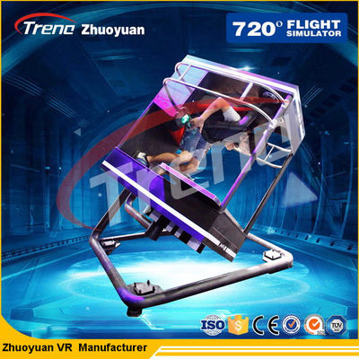 Zwart van het het Themapark van 720°Motion VR de Studiospel met de Cabine van de Simulatieaandrijving