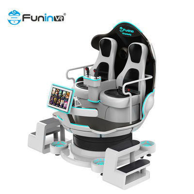 Multiplayer-apparatuur 9D Virtual Reality Simulator Cinema 2 Player Vr Egg Chair