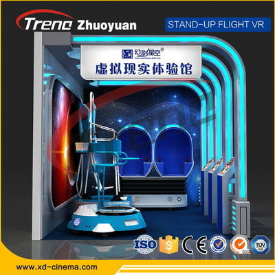 Apparaten van het de Werkelijkheidsgokken van het Pretparkvideospelletje de Virtuele met Roterend Platform 360 °