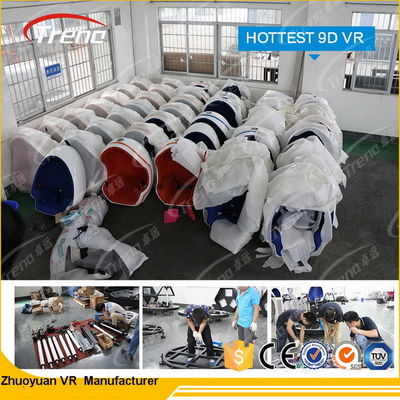 Winkelcomplex Drie Simulator van de Zetels9d de Virtuele Wereld met VR-Spelen 220V