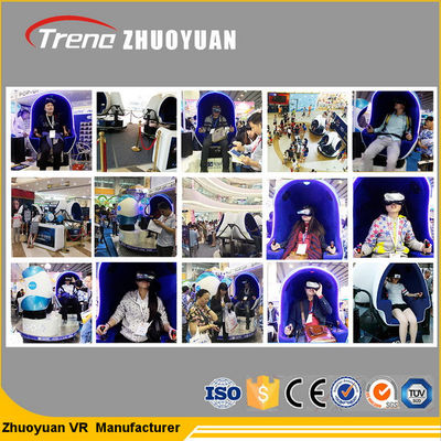 van de het Spelmachine 9d van 1.5KW Multiplayer de Bioskoopsimulator met Roterende Helm 360