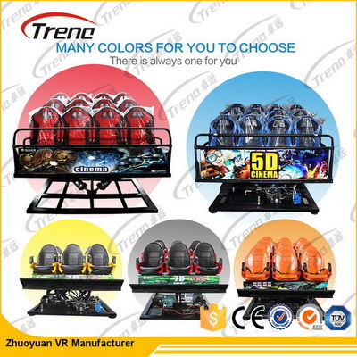 3 Dof Elektrische/Hydraulische 5D de Simulatorbioskoop van het Bioskoopmateriaal 7D met motiestoel