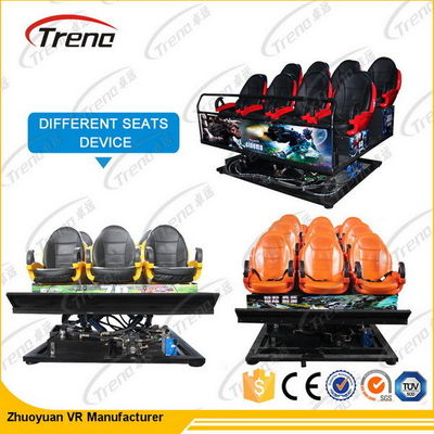 6 / 9/12 Systeem 6 van de Zetels7d Bioskoop Dof Materiaal van het Platform het Grote 7d Theater