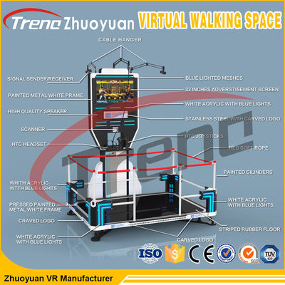 VR het oneindige Ruimte Virtuele Werkelijkheid het Lopen Platform 360° kiest Speler voor Wandelgalerijcentrum uit