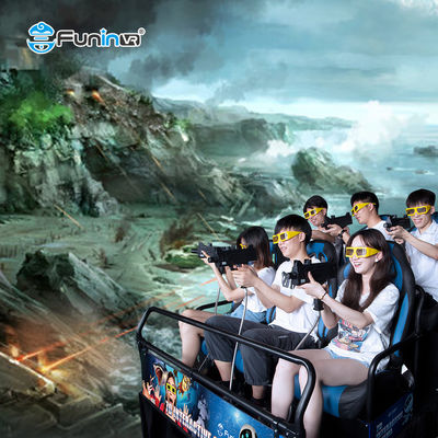 Indoor Commercial Amment Park 3D Freedom Movie Theater met rook speciale effecten