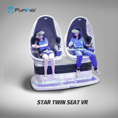 Commerciële Twin Seat 9D VR stoel Ontdek de ultieme ervaring