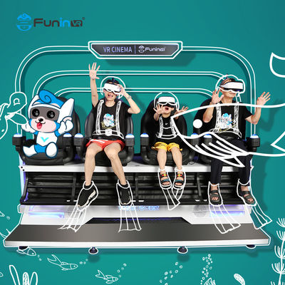 360° Motion Effects VR Amment Park met 3D Screen VR Cinema